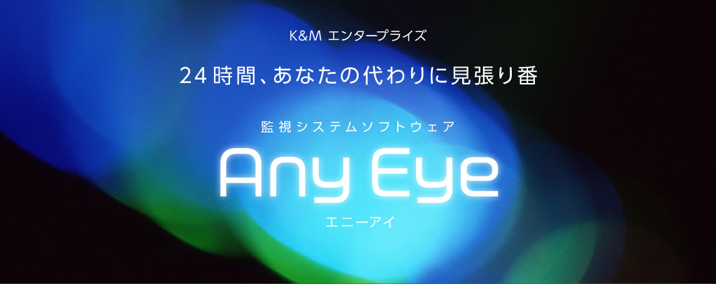 監視システムソフトウェアAnyEye